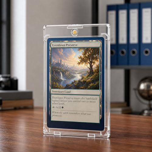 Magnetic Card Holder 10ct - UV Protection Hard Plastic Case for Trading Cards