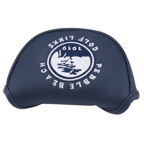 HISTAR Golf Putter Headcover Magnetic Closure Half Mallet Golf Club Head Cover(Blue)