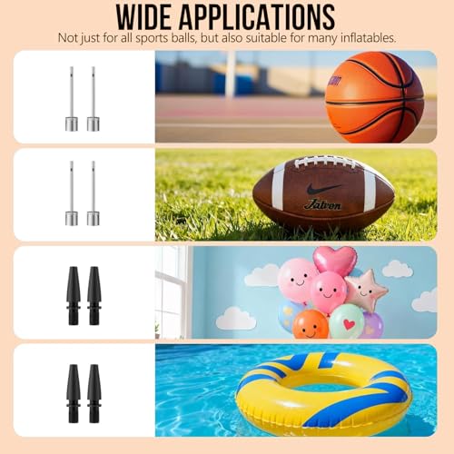 Smart Electric Ball Pump with Digital Pressure Gauge - Portable Air Inflator for All Sports Balls