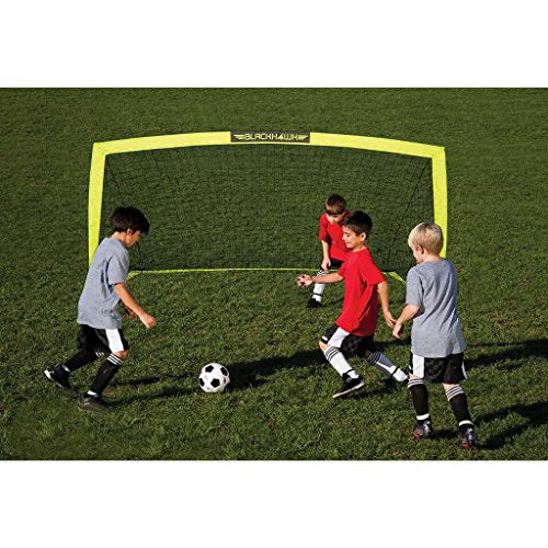 Franklin Sports Blackhawk 6.5' x 3.5' Portable Pop-Up Soccer Goal - Yellow, Indoor & Outdoor