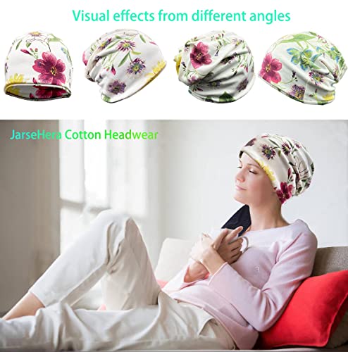 JarseHera Womens Slouchy Beanie Soft Chemo Headwear Breathable Cancer