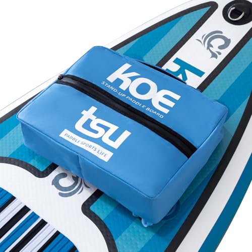 KOETSU Blue Insulated Paddle Board Cooler Bag with Adjustable Straps