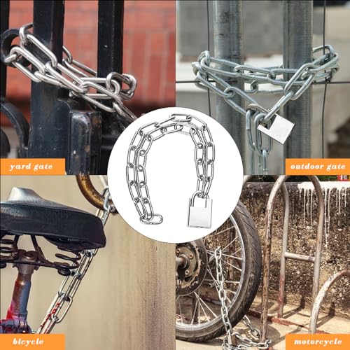 Premium 80cm Bike Chain Lock - Heavy-Duty Safety Security Lock