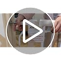 BalanceFrom 36-Inch Stair Gate Wall Protectors, White, 4-Pack fits BalanceFrom Gates