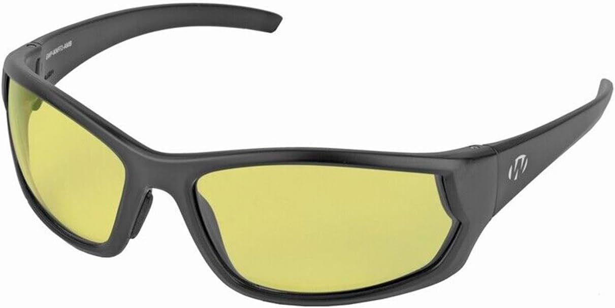 Walker’s IKON Carbine Shooting Glasses - Impact-Resistant, Non-Slip Design with Lens Cloth & Case