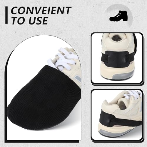 Bowling Shoe Covers - Stretchable Black Slide Accessories