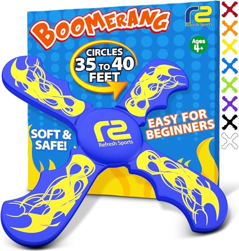 Durable EVA Foam Boomerang - Safe Outdoor Fun Toy for Kids
