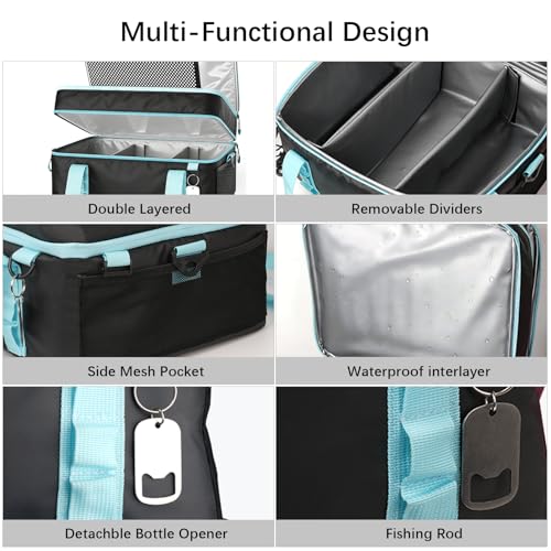 YEEGO DIRECT 40L Waterproof Paddle Board Cooler - Insulated SUP Cooler with Bottle Opener