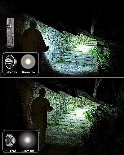 RovyVon A3 Pro Rechargeable Keychain Flashlight 650 Lumens - Variation B