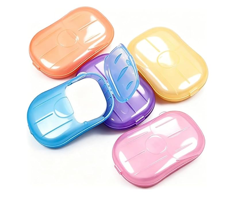 500 Sheets Disposable Soap Paper - Fragrant Hand Cleaner, 5 Boxes