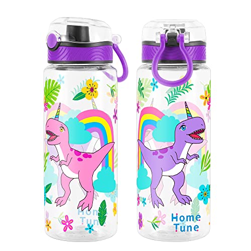 23oz Cute Rainbow Dinosaur Water Bottle for Kids