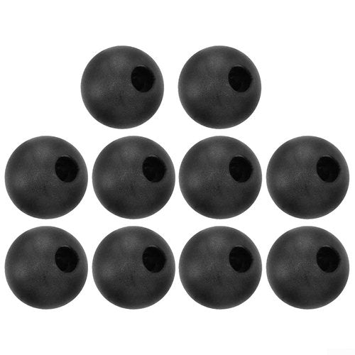 10 Pcs Fitness Pulley Cable Ball Stopper Attachment Replacement Stop Balls Joint Parts For Pulling Wire Gym Machine Rope Interface Port Cable Attachment(40mm)