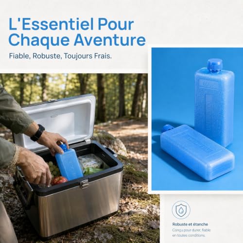 Homoyoyo Ice Packs for Portable Air Conditioner Fans, 8Pcs Mini