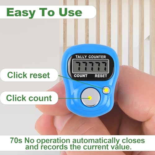 Electronic Finger Counter - 10-Pack Digital Clickers with LCD Display