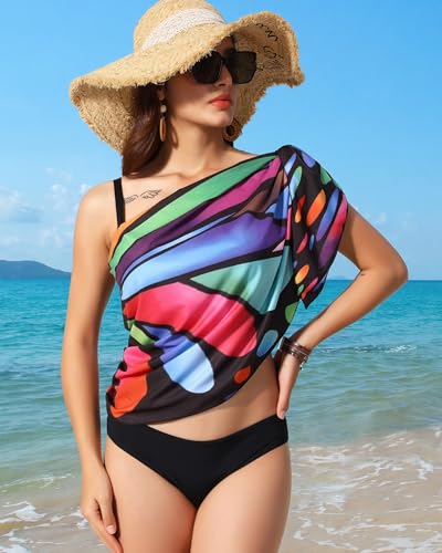 Women Beach Sarong Cover Up Bathing Suit Swimsuit Colorful Bikini