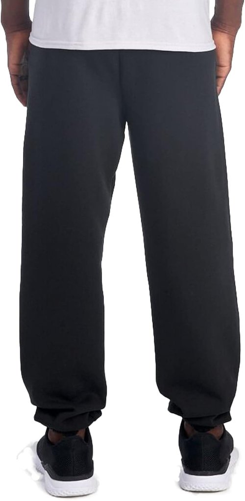 Jerzees Men's NuBlend Fleece Sweatpants - Relaxed Fit, Elastic Bottom, Soft Cotton Blend