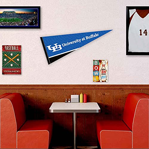 University at Buffalo Bulls Pennant Flag 12in x 30in | Officially Licensed
