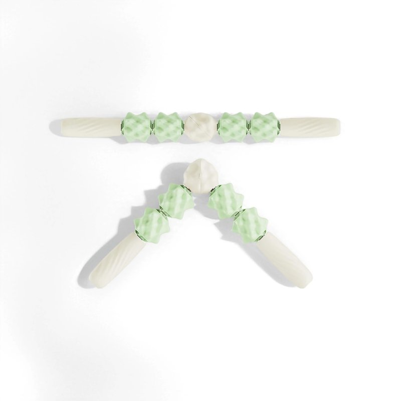 PRUINKLE Pilates Roller Rotatable Pilates Bar ，Home Pilates Roller rotatableble ，Portable Pilates Massage Stick, a Good Helper for Home Exercise