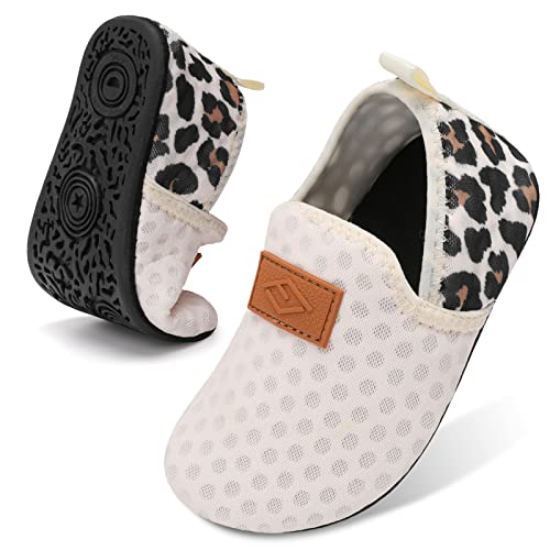 Toddler Water Shoes Quick Dry Swim Socks - A-Spleopard