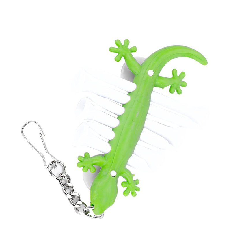VBESTLIFE Tees Holder Tee Holder Tees Carrier, TPE Plastic PortableTees Carrier Tees Holder Carrier Tee Holder with Tee Ball Maker Golfer Accessory Tees (Green Gecko)