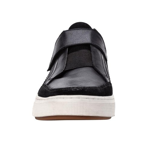 Propét Mens Kade Skate Shoe, Black, 11.5 Wide US