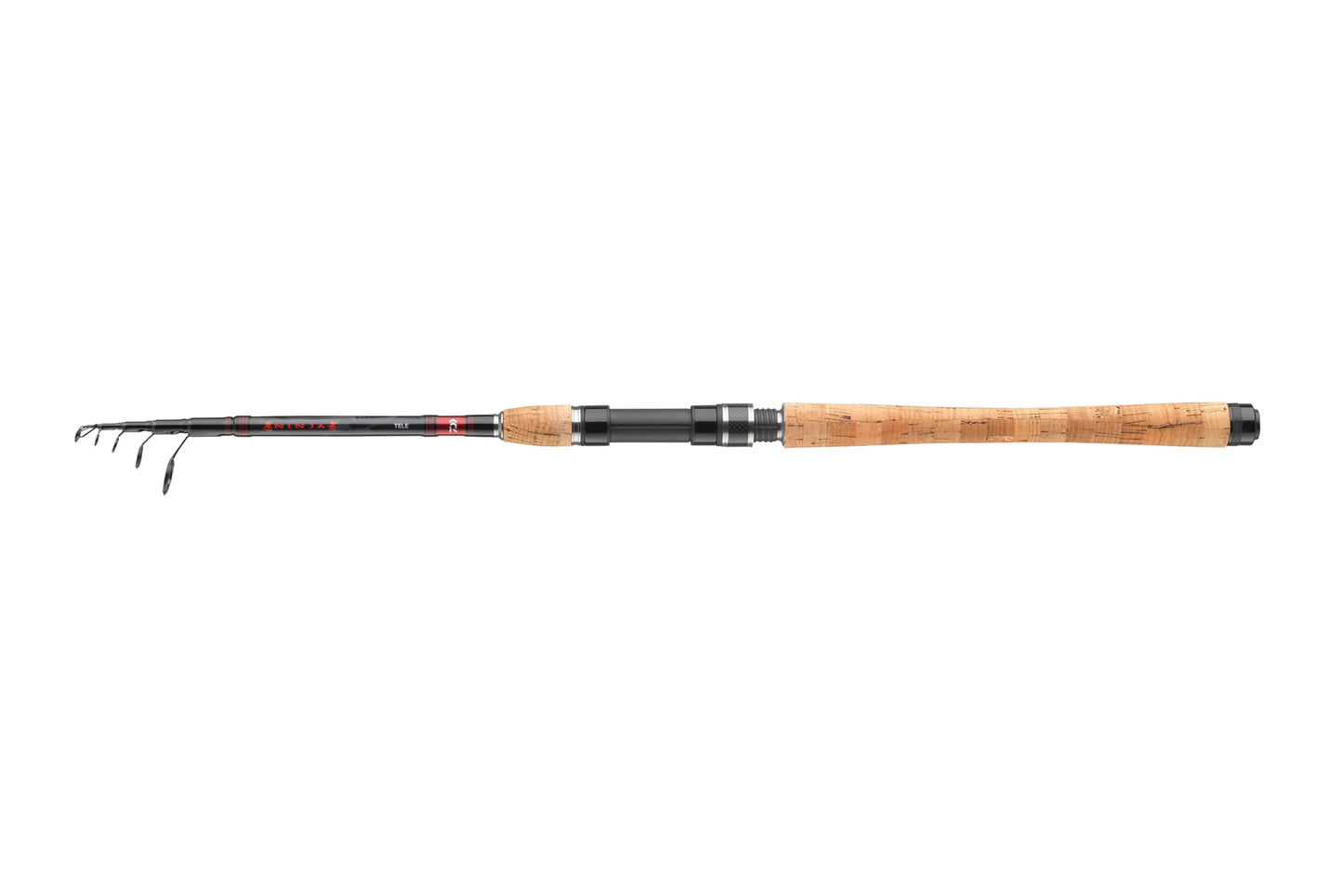 DAIWA Ninja X Tele Spin 706L, 6ft 11in, 0.18-0.71oz, 6 Sections, Spinning Fishing Rod
