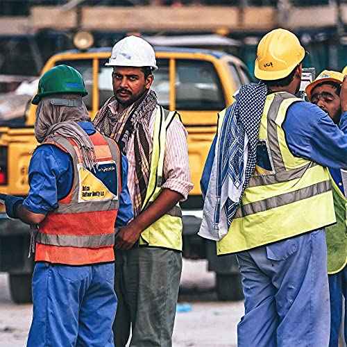 24 Pieces Hard Hat Sweatband, Cotton Helmet Sweatband Hard Hat Liner, Washable Sweat Band Reusable Safety Sweat Band Snap Hard Accessories (Dark Blue,Gray,Black)