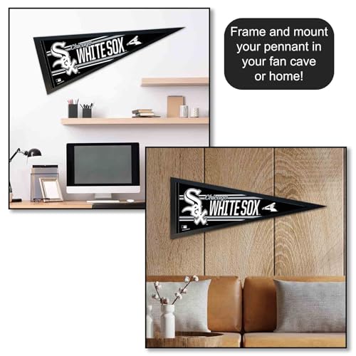 Chicago White Sox Large Felt Pennant - 12x30 Inches