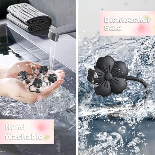 8 Pcs Stanley Cup Accessories Set - Flower Straw Toppers & Charms
