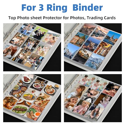 9 Pocket Trading Card Sleeves - Holds 900 Cards, 50 Pack