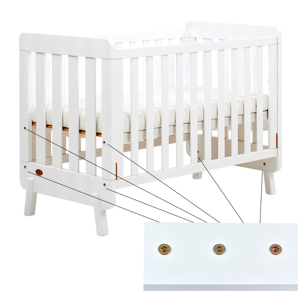 Xrfoiniu 50 Pieces 5/16 Threaded Inserts for Wood Insert Nut Woodworking Tools Flush Nut Inserts Wood Bolt Furniture Headless Screw Hardware Nuts (50, 5/16"-18x25mm)