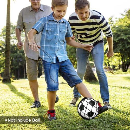Soccer Kick Trainer 2PCS with Return Net - Football Practice Gear