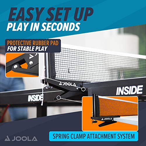 Table Tennis Net and Post Set - 72" Portable Clamp System
