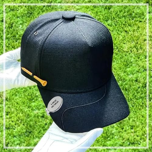 Magnetic Golf Ball Marker Hat Clip - 3 Pack with Strong Hold