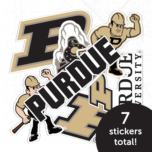 Desert Cactus Purdue University Boilermakers Sticker Decal - Officially Licensed