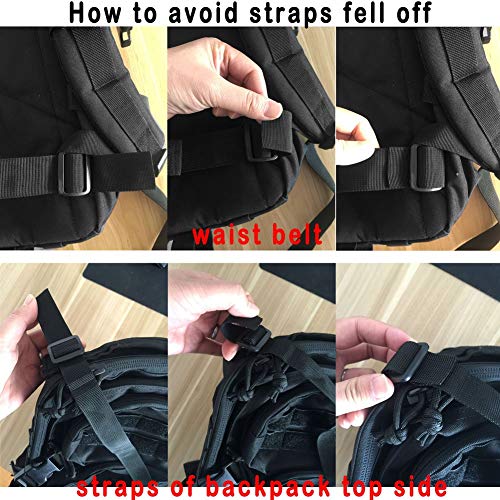 Military Tactical Backpack 40L Water-Resistant Assault Pack