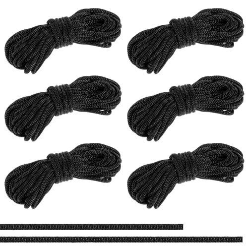 Trampoline Net Connection Rope - 6 Pieces, 16 Feet, Nylon