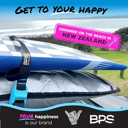 15 Feet Tie Down Straps for Roof Rack - Silicone Buckle Cover 2-Pack