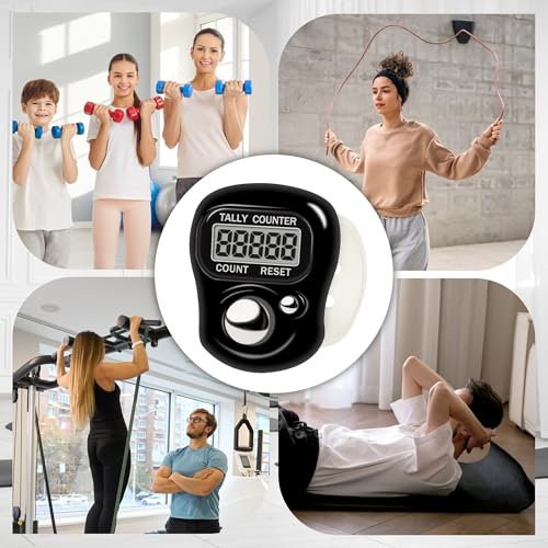 Electronic Finger Clicker Counter 5-Digit LCD Hand Tally for