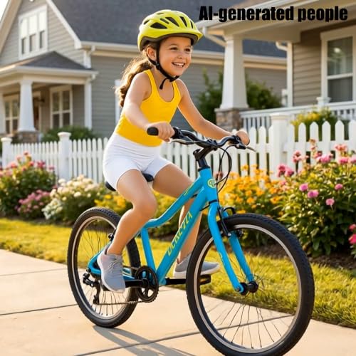 Girls High-Waisted Athletic Biker Shorts for Dance and Yoga - 5-6 Years White