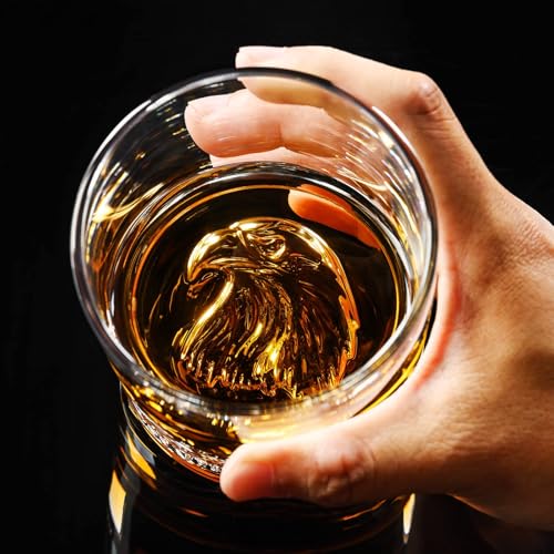Whiskey Glasses Set of 2 - Eagle Bottom Bourbon & Cocktail Glasses