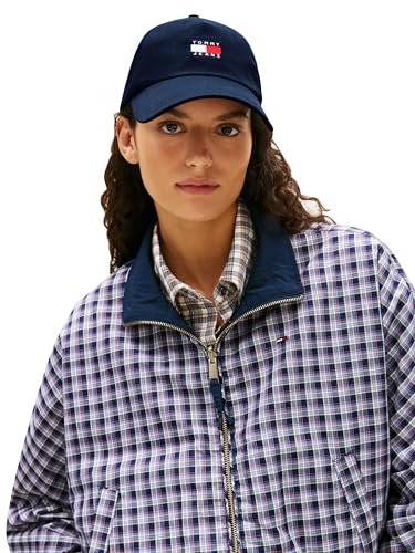 Tommy Jeans Women's Cotton Logo Baseball Cap - Dark Night Navy, One Size