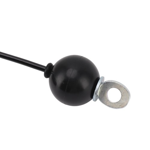 Heavy Duty Fitness Pulley System Cable Adjustable Steel Wire Rope Gym Home Exercise Black (4m / 13.1ft)
