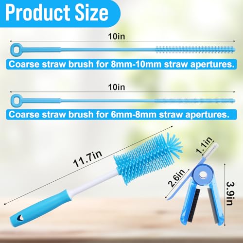 XANGNIER Water Bottle Cleaner Brush Set for Stanley Tumbler 40 oz/30