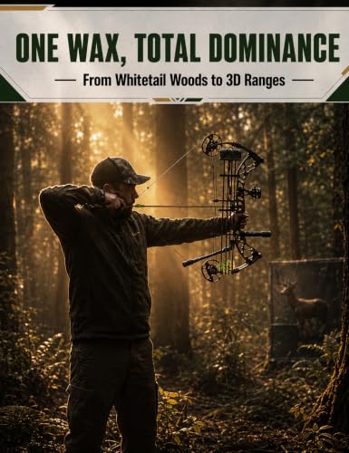 Bowstring Wax Sticks - 6-Pack Unscented Archery Conditioner