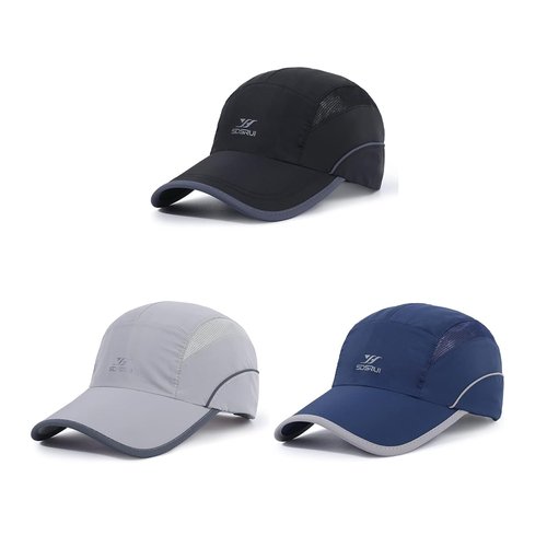 kozinu Running Hat Mesh Sports Cap Lightweight Quick Drying Runner Cap for Men Women