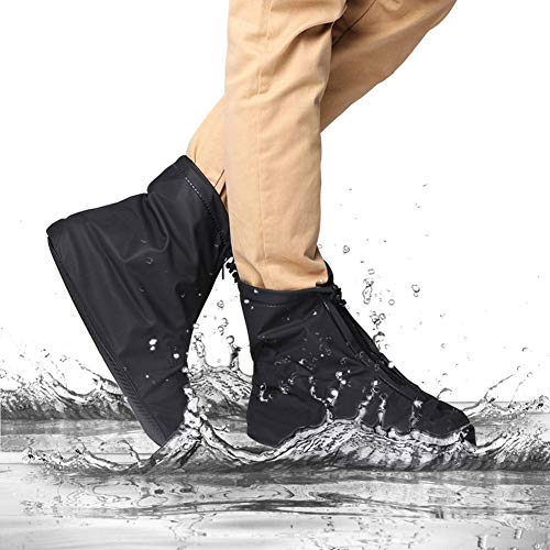 Waterproof Shoe Covers - Reusable Slip Proof Overshoes, 3X-Large