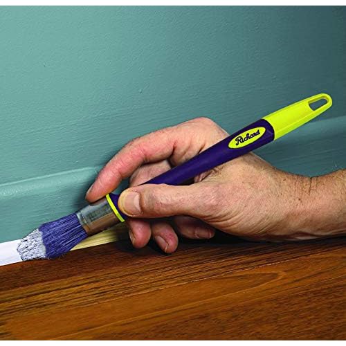 Richard 13425 Elegance Trim Brush with Soft Grip Handle, 1"