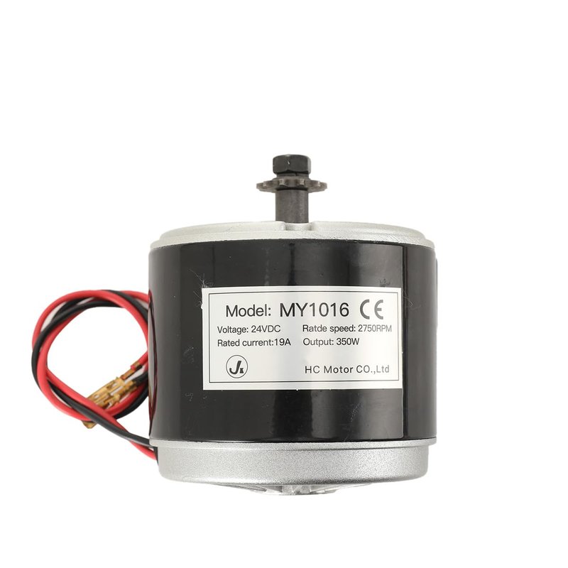 CDZHLTG Brushed Permanent Magnet Electric Motor for E Scooter Drive Speed Control Wind Turbine PMA 24V 350W 2700RPM
