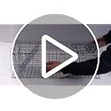 24 Inch Live Animal Trap - Durable Galvanized Steel, Easy Setup, Compact 24x7x8 Inches